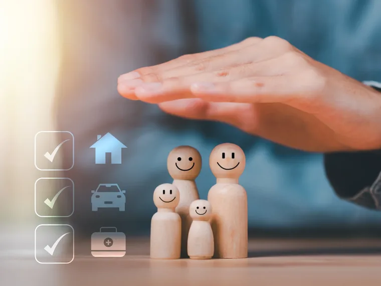 Home, vehicle and belongings that people insure